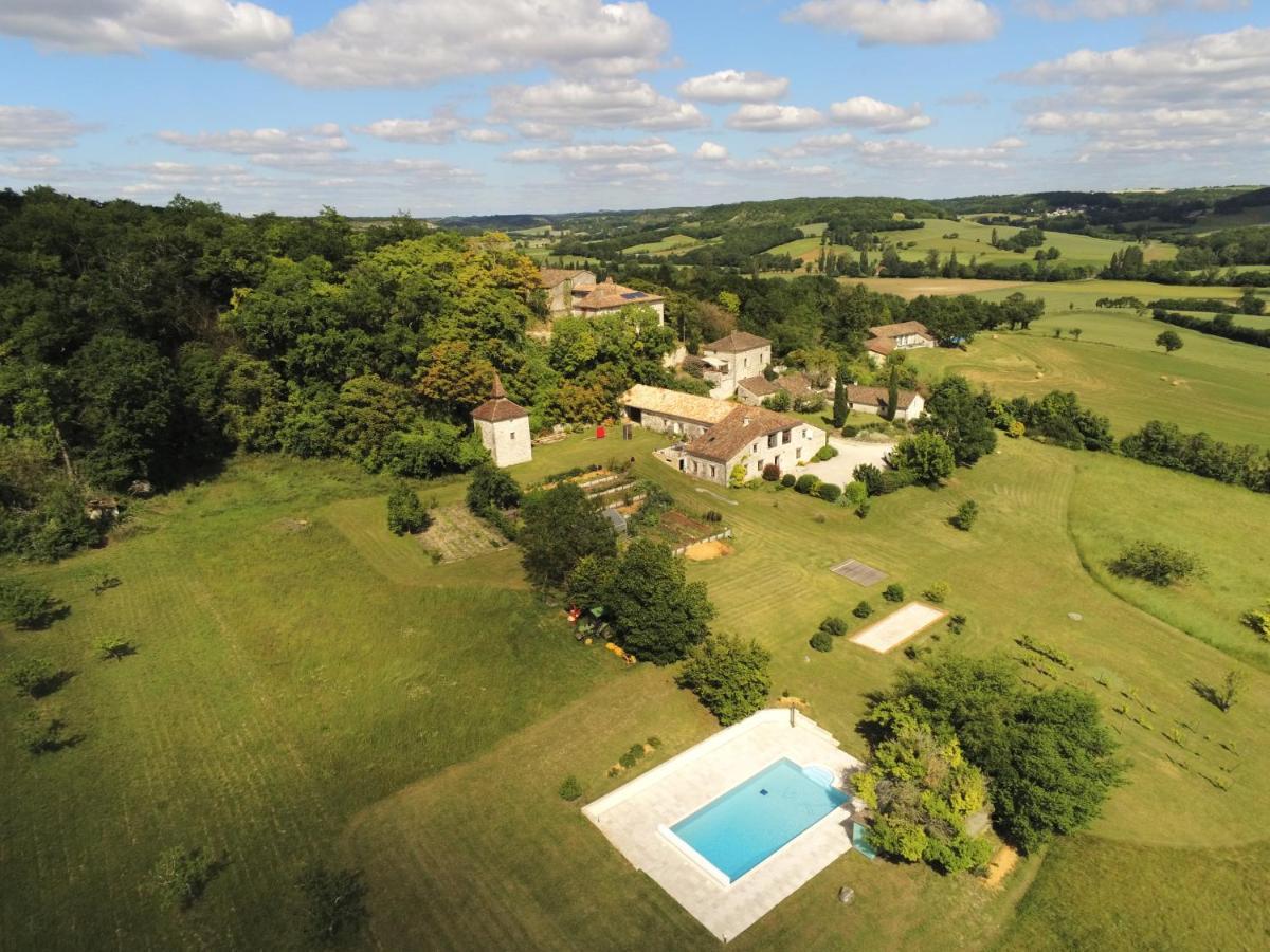 Les Collines Du Quercy Blanc Villa Castelnau-Montratier Eksteriør bilde